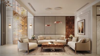 Showroom gỗ óc chó Mansion – Không gian nội thất đẳng cấp