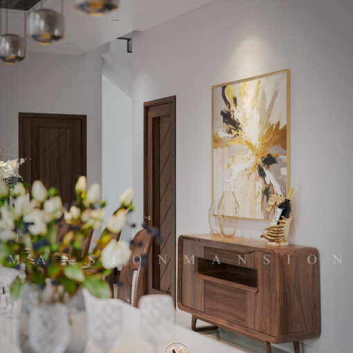 Kệ tivi gỗ óc chó KTV-M020