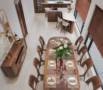 Những lưu ý khi thi công nội thất gỗ óc chó không thể bỏ qua