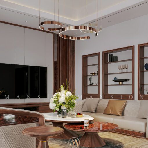 Alternative view of Bàn trà gỗ óc chó BTA-M002