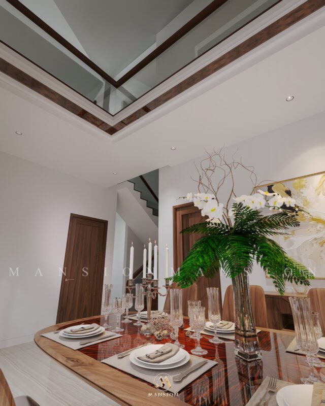 Bật mí 45+ mẫu bàn ghế ăn gỗ óc chó hiện đại