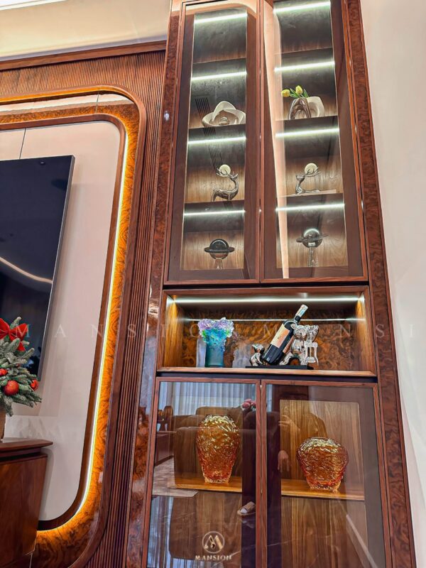 Kệ phòng khách – Giải pháp tối ưu không gian nội thất cho phòng khách nhỏ