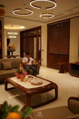 Hoàn công Villa Yên Bái 450m² phong cách hiện đại - Góc 7