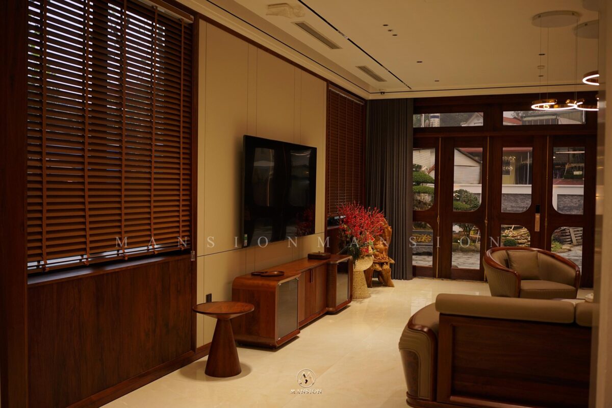Hoàn công Villa Yên Bái 450m² phong cách hiện đại - Góc 10