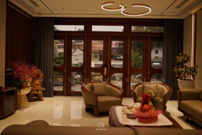 Hoàn công Villa Yên Bái 450m² phong cách hiện đại - Góc 12