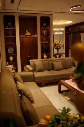 Hoàn công Villa Yên Bái 450m² phong cách hiện đại - Góc 18