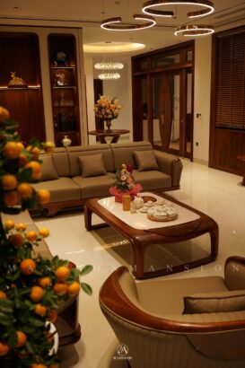 Hoàn công Villa Yên Bái 450m² phong cách hiện đại - Góc 21