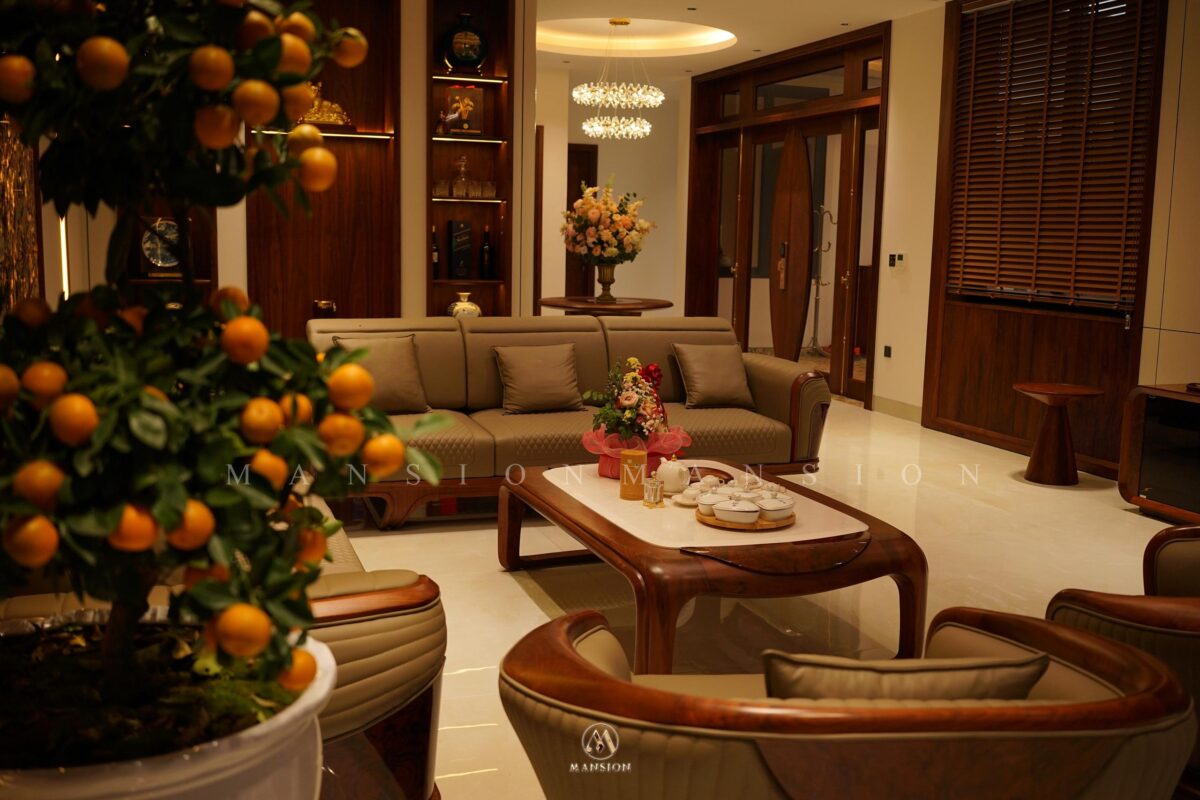 Hoàn công Villa Yên Bái 450m² phong cách hiện đại - Góc 23