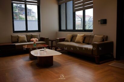 Hoàn công Villa Yên Bái 450m² phong cách hiện đại - Góc 40