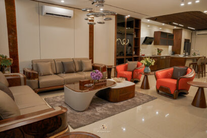 Showroom nội thất gỗ óc chó Mansion tầng 2 phòng ăn Quiet Luxury - ảnh 28