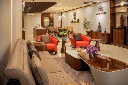 Showroom nội thất gỗ óc chó Mansion tầng 2 phòng ăn Quiet Luxury - ảnh 31