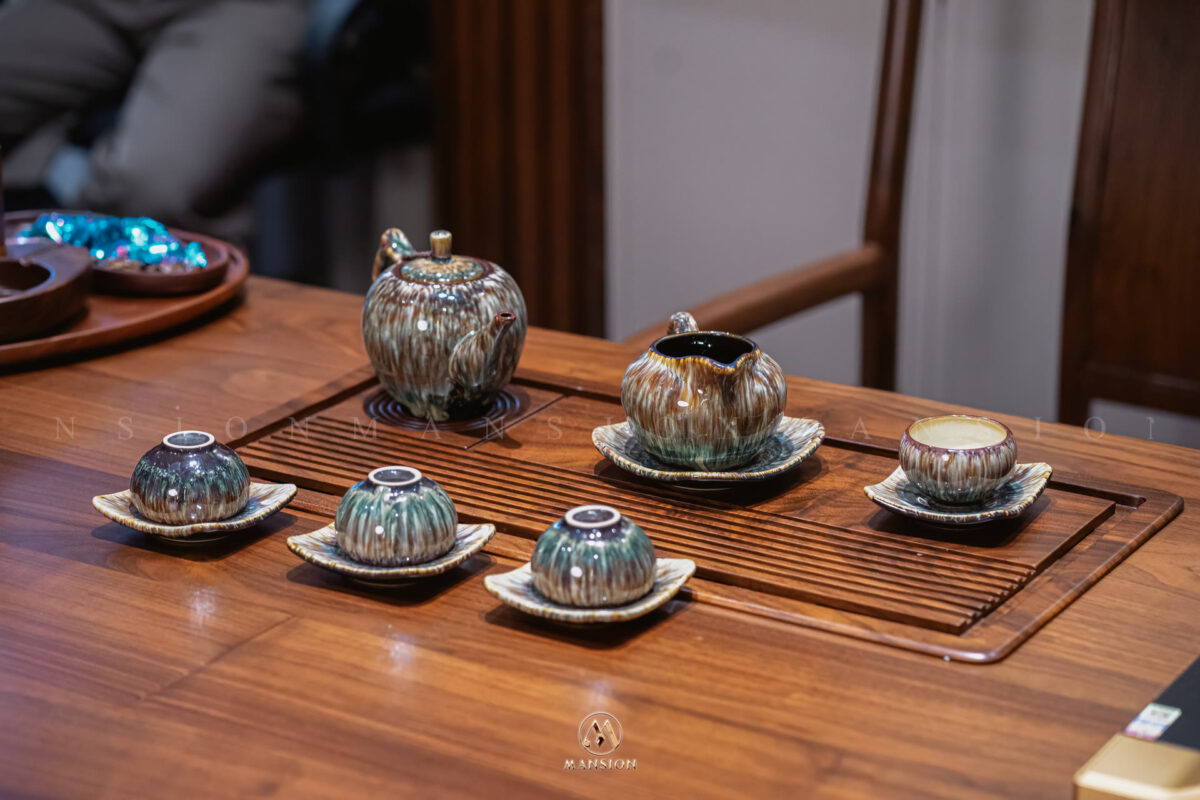 Showroom nội thất gỗ óc chó Mansion tầng 4 Indochine Tân Cổ Điển Japandi - ảnh 04
